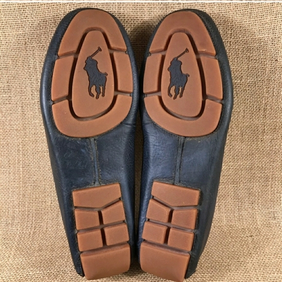 Ralph Lauren Polo loafer driving shoes slip on 9 D - Picture 5 of 8
